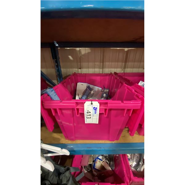 BIN OF ASSORTED MARINE HARDWARE *BIN NOT INCLUDED*