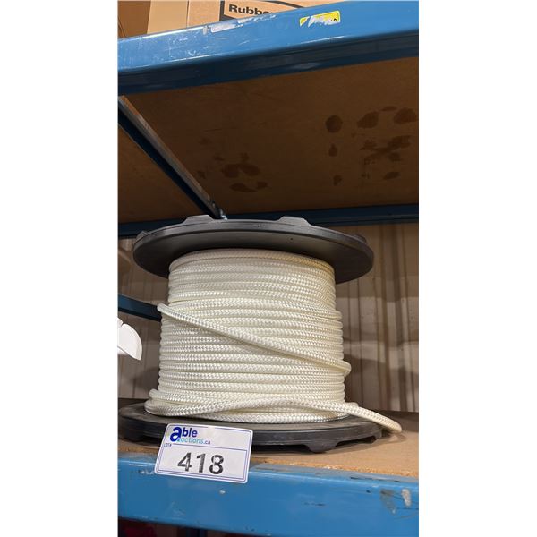 SPOOL OF 7/16" WHITE MARINE ROPE