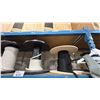 Image 2 : 4 SPOOLS AND BOX OF  ASSORTED MARINE ROPE