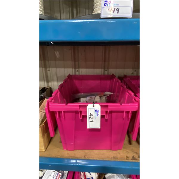 BIN OF ASSORTED MARINE PARTS & HARDWARE *BIN NOT INCLUDED*