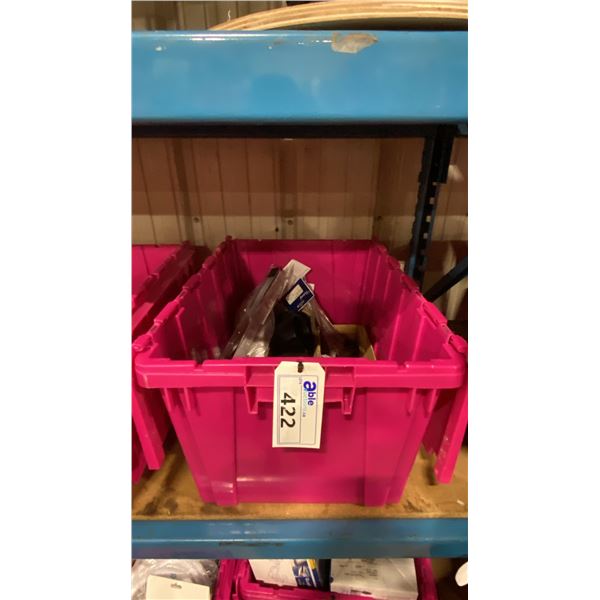 BIN OF ASSORTED MARINE PARTS & HARDWARE *BIN NOT INCLUDED*