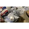 Image 7 : BIN OF ASSORTED MARINE PLUMBING ITEMS- RAW WATER STRAINERS, JABSCO PUMPGARD, GALLEY PUMP, HOSE,