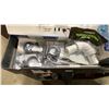 Image 3 : BIN OF ASSORTED MARINE ITEMS- JABSCO HOTSHOT HD6 WASHDOWN KITS, SUCTION HAND HOSE, FLEX HOSE,