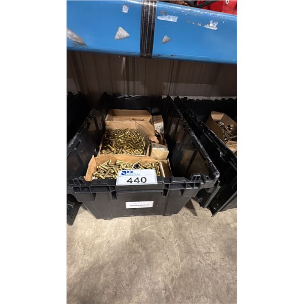 BIN OF ASSORTED MARINE HARDWARE *BIN NOT INCLUDED*