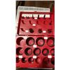 Image 11 : 14 PLASTIC PARTS ORGANIZERS WITH ASSORTED MARINE HARDWARE & METAL BOX OF O-RINGS
