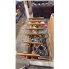 Image 2 : CONTENTS OF SHOWCASE-ASSORTED MARINE CLEATS, TURNBUCKLES, LOCKS, FISH HOOK SHACKLES HOOKS & HARDWARE