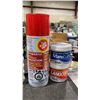 Image 7 : BOX OF ASSORTED MARINE CLEANERS, OILS, POLISH, POWER STEERING FLUID, HYDRAULIC STEERING FLUID, GAS