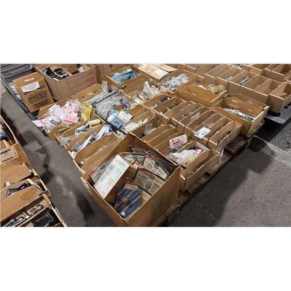 PALLET OF ASSORTED MARINE PARTS & HARDWARE