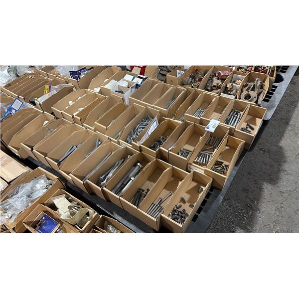 PALLET OF ASSORTED MARINE PLUMBING PARTS & HARDWARE