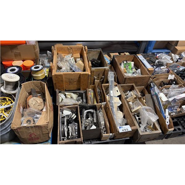 PALLET OF ASSORTED MARINE PARTS & HARDWARE
