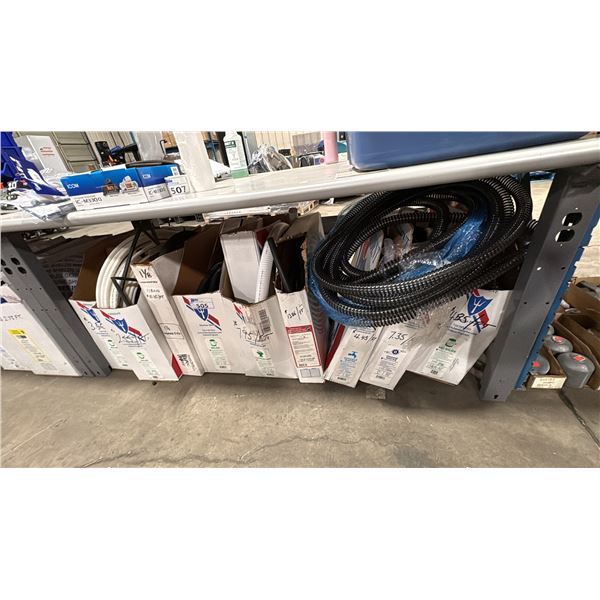 BOXES OF ASSORTED MARINE HOSE