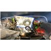 Image 4 : 2 BINS OF ASSORTED MARINE ITEMS- OAR COLLARS, LIGHTS, BRACKETS, OARLOCKS, SCOTTY LAKE TROLLER,