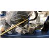 Image 8 : 2 BINS OF ASSORTED MARINE ITEMS- OAR COLLARS, LIGHTS, BRACKETS, OARLOCKS, SCOTTY LAKE TROLLER,