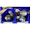 Image 2 : 11 BLUE PARTS BINS OF ASSORTED MARINE SHAFT ANODES & RUDDER TRIM ANODES