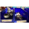Image 5 : 11 BLUE PARTS BINS OF ASSORTED MARINE SHAFT ANODES & RUDDER TRIM ANODES
