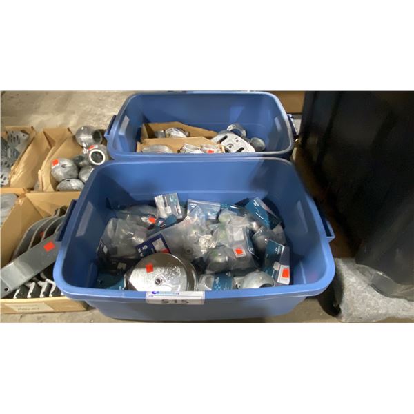 2 BINS OF ASSORTED MARINE ANODES *BINS NOT INCLUDED*
