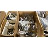 Image 6 : ASSORTED STAINLESS STEEL MARINE PLUMBING PARTS- BALL VALVES, COUPLINGS, ELBOWS, THRU HULL FITTINGS,