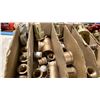 Image 6 : ASSORTED BRASS MARINE PLUMBING PARTS- GATE VALVES, COUPLINGS, ELBOWS, DRAIN STRAINERS,