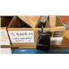 Image 2 : ASSORTED PLASTIC BUCKLES, SNAP HOOKS, D RINGS WITH BOX OF VELCRO ROLLS, SAND PAPER & TAPE