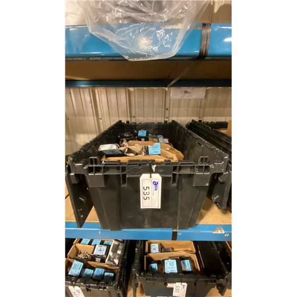 BIN OF ASSORTED PAPEO MACHINE SCREWS AND MORE *BIN NOT INCLUDED*