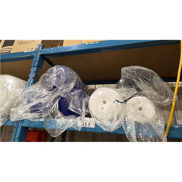 6 ASSORTED SIZED POLYFORM BOUYS