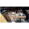 Image 2 : 3 BINS AND ASSORTED BOXES AND CRATES OF MARINE HARDWARE *BINS NOT INCLUDED*