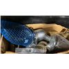 Image 13 : 2 BINS OF ASSORTED MARINE AND PLUMBING HARDWARE *BINS NOT INCLUDED*