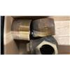 Image 15 : 2 BINS OF ASSORTED MARINE AND PLUMBING HARDWARE *BINS NOT INCLUDED*
