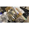 Image 7 : BIN OF ASSORTED MARINE RETAIL PARTS- WATER OUTLETS, THRU HULL INSERTS, DRAIN SCUPPER, GAS CAPS