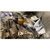 Image 3 : BIN OF ASSORTED MARINE RETAIL PARTS- SPREADER BOOTS, TILLER ROPE GROMMETS, SAILING CLINOMETER,