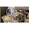 Image 5 : BIN OF ASSORTED MARINE RETAIL PARTS- SPREADER BOOTS, TILLER ROPE GROMMETS, SAILING CLINOMETER,
