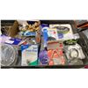 Image 6 : BIN OF ASSORTED MARINE RETAIL PARTS- SPREADER BOOTS, TILLER ROPE GROMMETS, SAILING CLINOMETER,