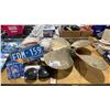 Image 1 : LARGE BRASS PROPELLER, DRINK-A-LONG DRINK HOLDERS, BOAT VENT 3'S, VINTAGE LICENCE PLATE, CAPTAINS