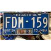 Image 4 : LARGE BRASS PROPELLER, DRINK-A-LONG DRINK HOLDERS, BOAT VENT 3'S, VINTAGE LICENCE PLATE, CAPTAINS