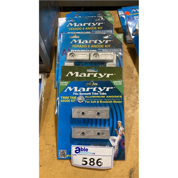 6 MARTYR ANODE KITS