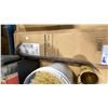 Image 13 : ASSORTED MARINE ITEMS- SEAT CUSHIONS, DECK/BOAT BRUSHES, SHIM STOCK, INFLATABLE FENDERS, CORD
