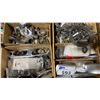 Image 3 : PALLET OF ASSORTED MARINE HARDWARE- CLEATS, 3 AND 4 WAY CORNER PARTS, TEAK PLUGS, BEAD CHAIN, DECK