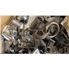 Image 4 : HEAVY BOX OF ASSORTED MARINE PARTS & HARDWARE