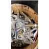 Image 2 : 2 SMALL WOODEN BARRELS OF ASSORTED MARINE PARTS & HARDWARE