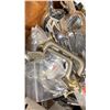 Image 4 : 2 SMALL WOODEN BARRELS OF ASSORTED MARINE PARTS & HARDWARE