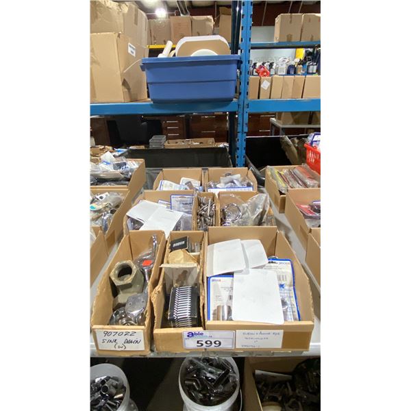 ASSORTED MARINE PARTS & HARDWARE