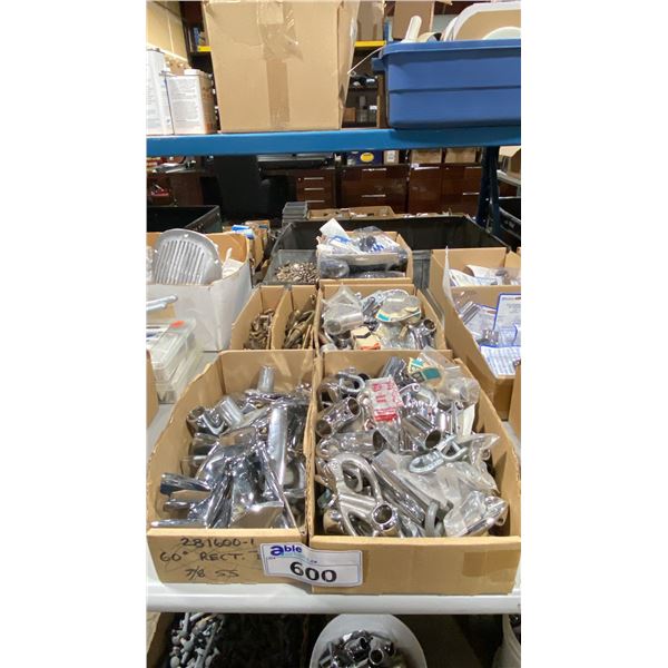 ASSORTED MARINE PARTS & HARDWARE