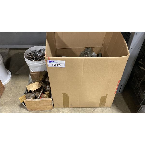 ASSORTED MARINE PARTS & HARDWARE