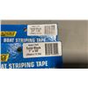 Image 6 : 6 SEACHOICE ASSORTED COLOURS BOAT STRIPING TAPE - WHITE, BLACK, BLUE, RED