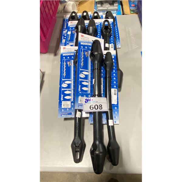 10 EASTERNER MOORING SNUBBERS- ASSORTED SIZES