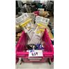 Image 1 : BIN OF WEST SYSTEMS MINI PUMP SETS, BARTON PULLEY BLOCKS, ORGANIZER, HEAVY DUTY HOOK, LANTERN