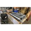Image 1 : APPROX 7 PALLETS OF COMMERCIAL RETAIL RACKING/SHELVING