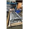 Image 2 : APPROX 7 PALLETS OF COMMERCIAL RETAIL RACKING/SHELVING