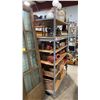 Image 3 : 3 BAYS OF GREY ADJUSTABLE SHELVING APPROX 50"L X 24"D X 84"H