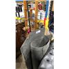 Image 1 : 3 ANTI FATIGUE FLOOR MATS, BLACK RETAIL DISPLAY RACK, HEAT SHRINK TUBES & LARGE APPROX 18'L WOODEN